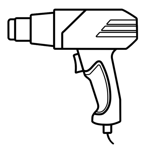 Heat Gun or Hair Dryer
